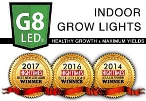 G8 LED Hight Times Magazine Award Best Light