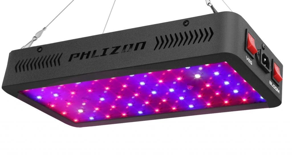Phlizon Newest 600 watt LED grow light