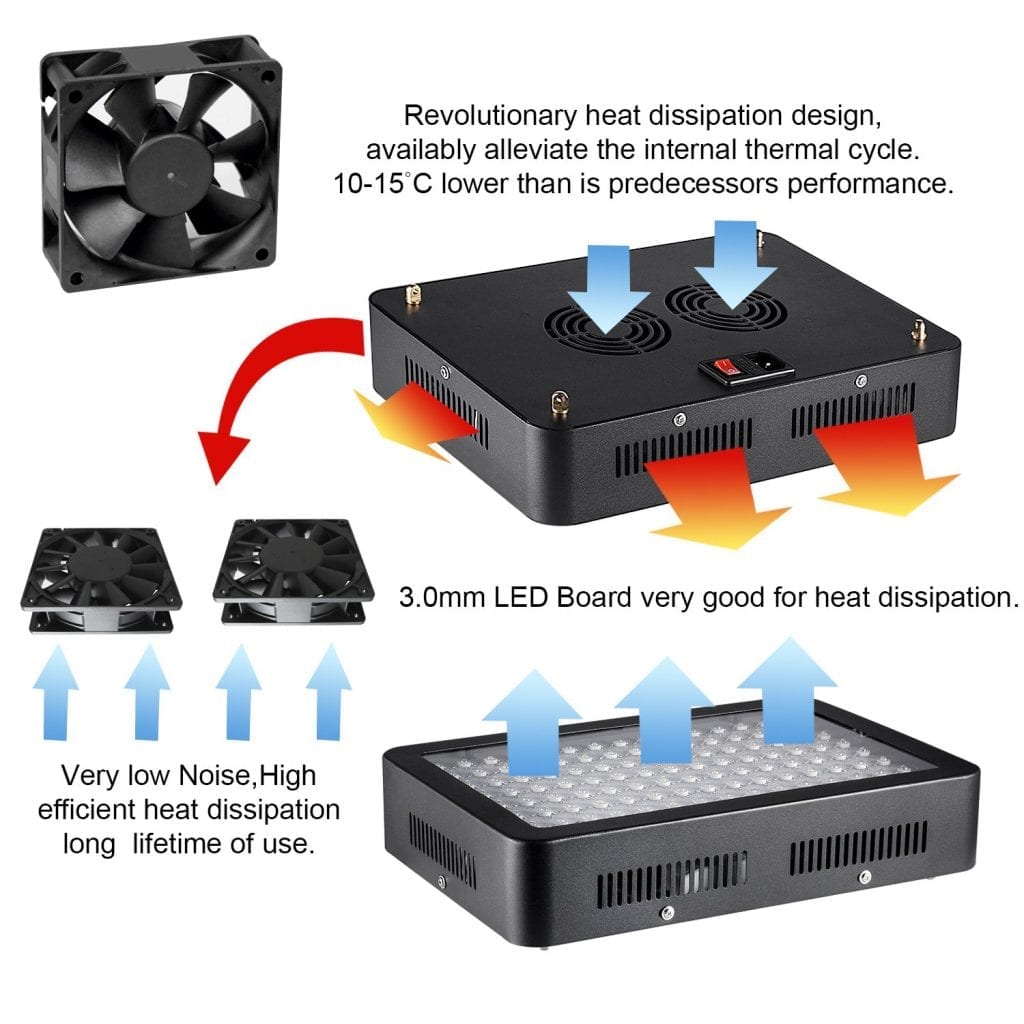 Colofocus 1000w heat system