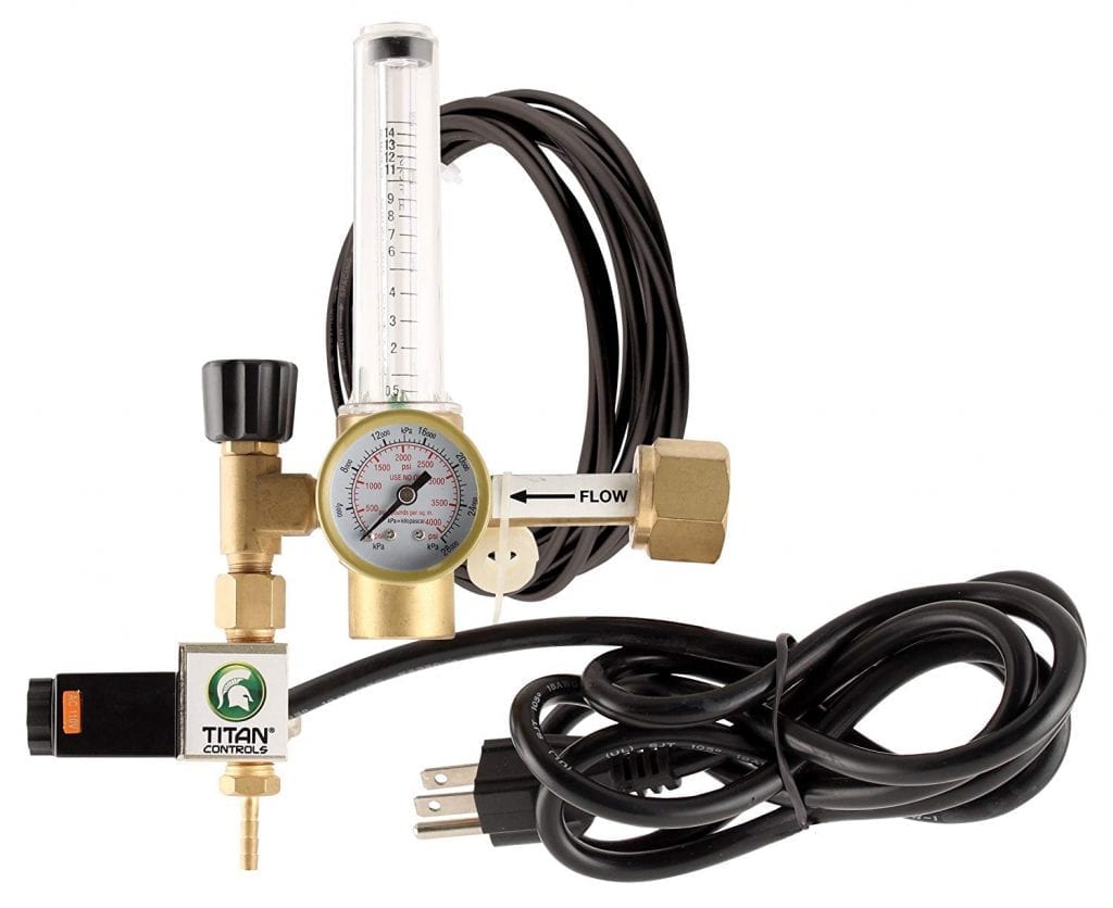 Titan Controls carbon dioxide CO2 regulator