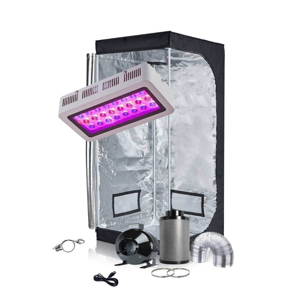 TopoGrow LED Grow Tent Kit