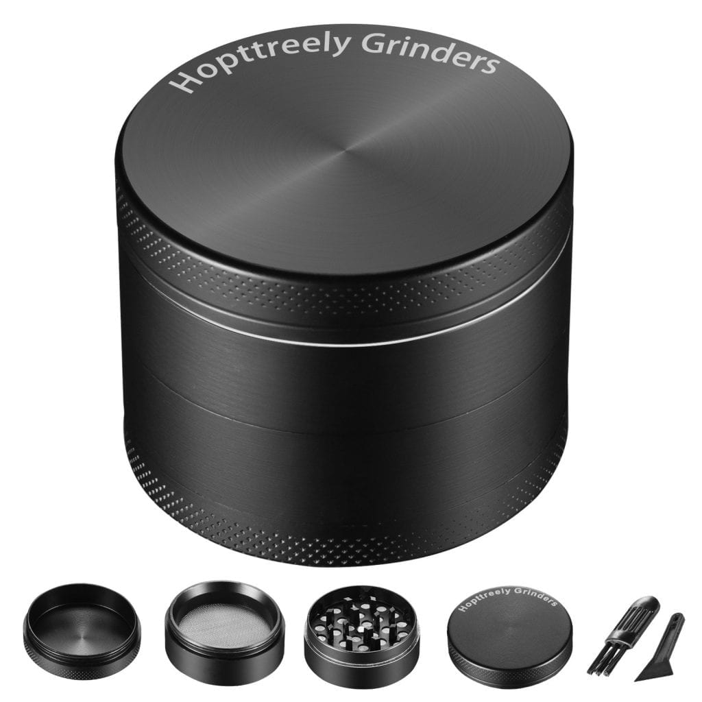 Hopttreely 4-in-1 2” Herb Spice Grinder