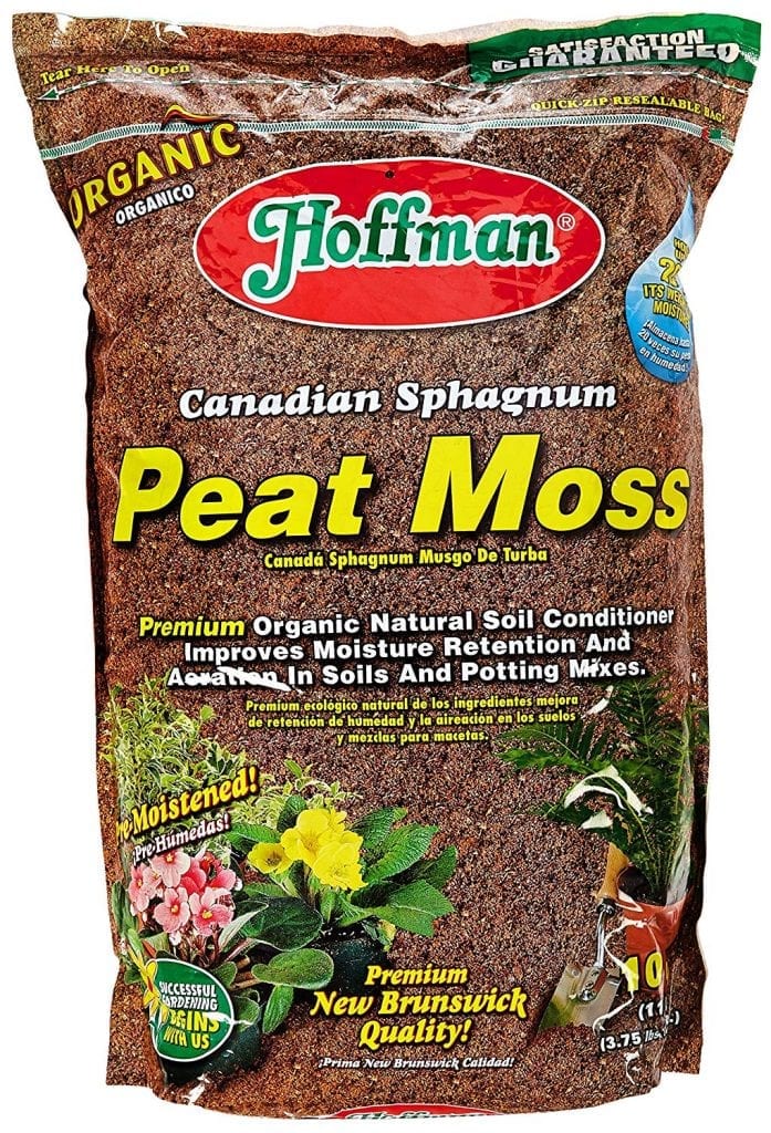 Peat Moss - hydroponic grow medium