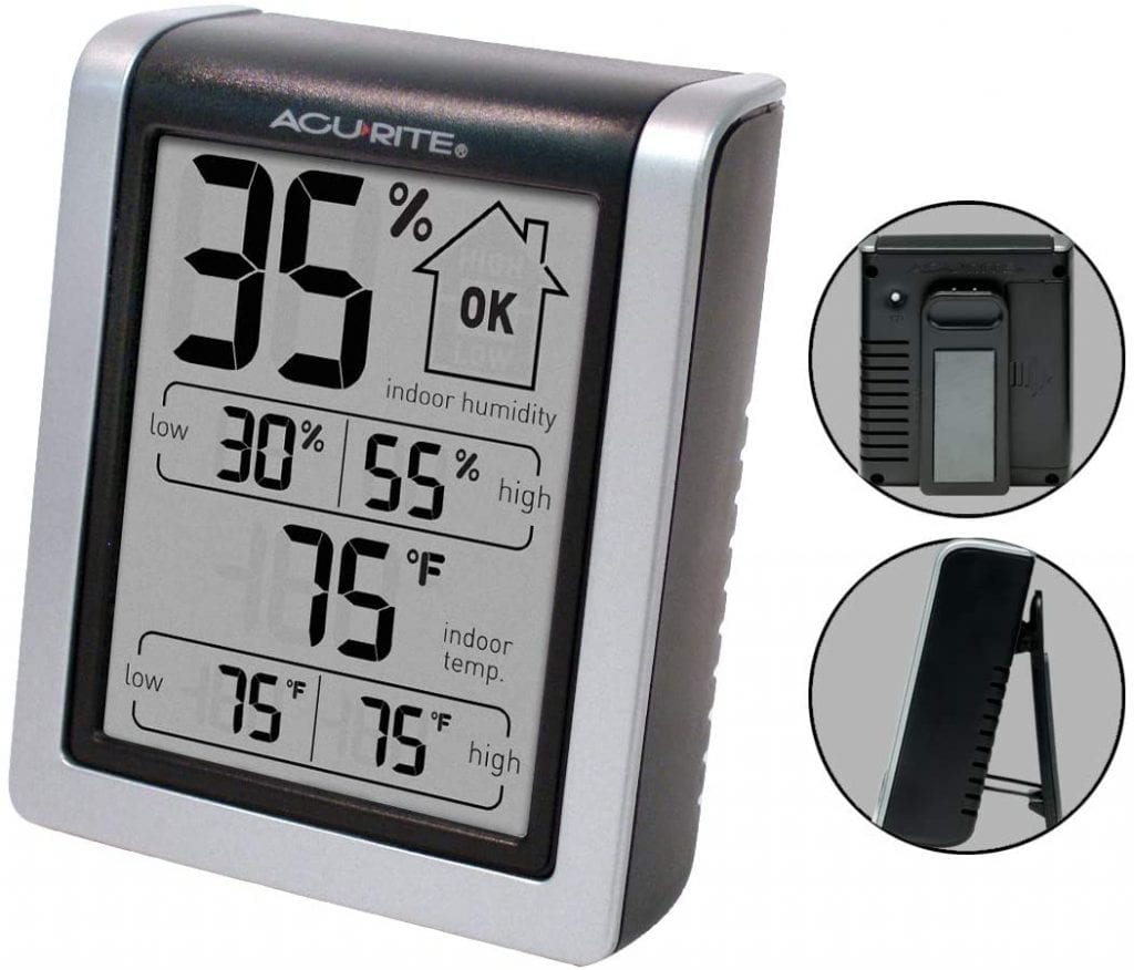 AcuRite 00613 Digital Hygrometer & Indoor Thermometer